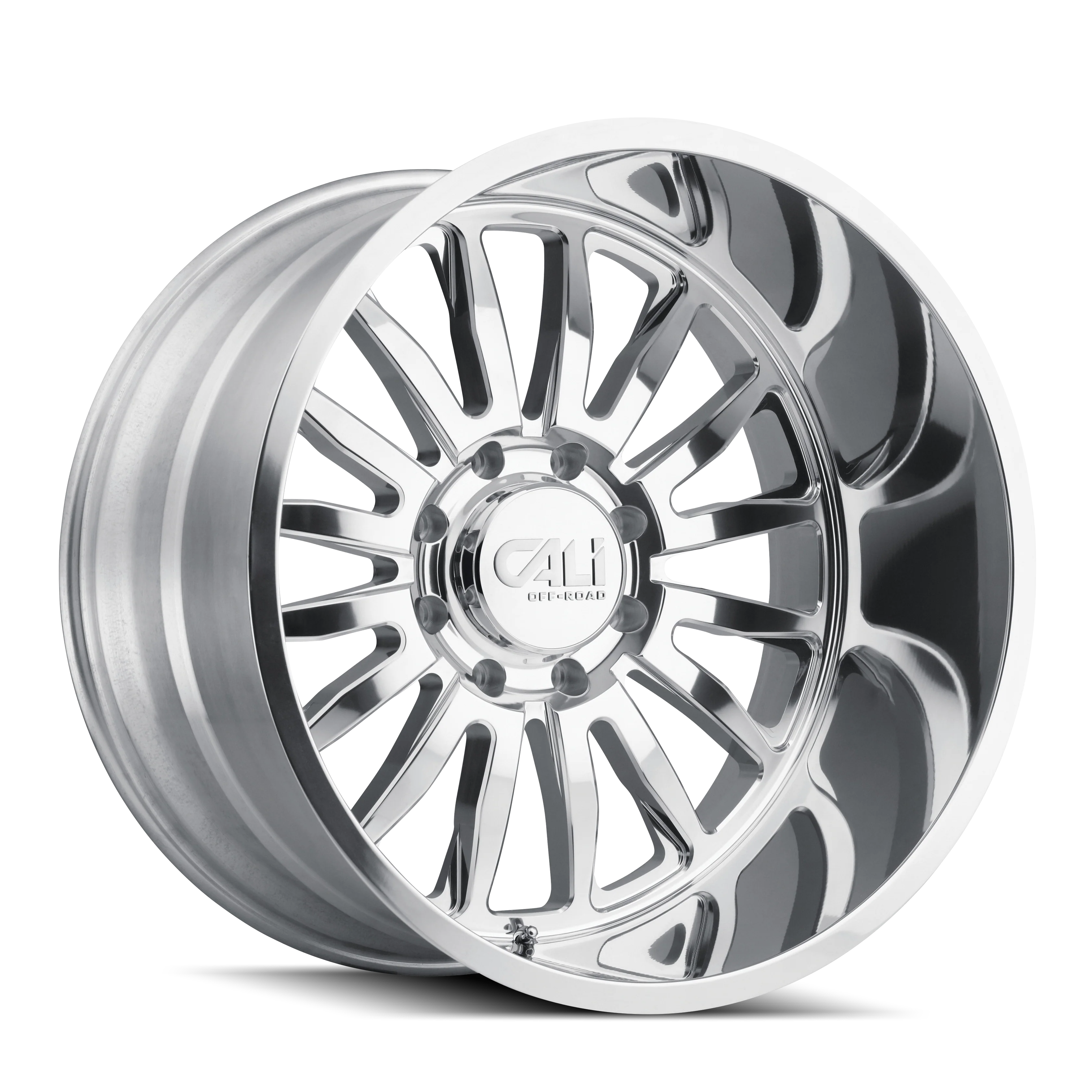 Cali Offroad - CALI OFF-ROAD SUMMIT 9110 POLISHED 24X14 6-135 -76MM 87.1MM - Image 4
