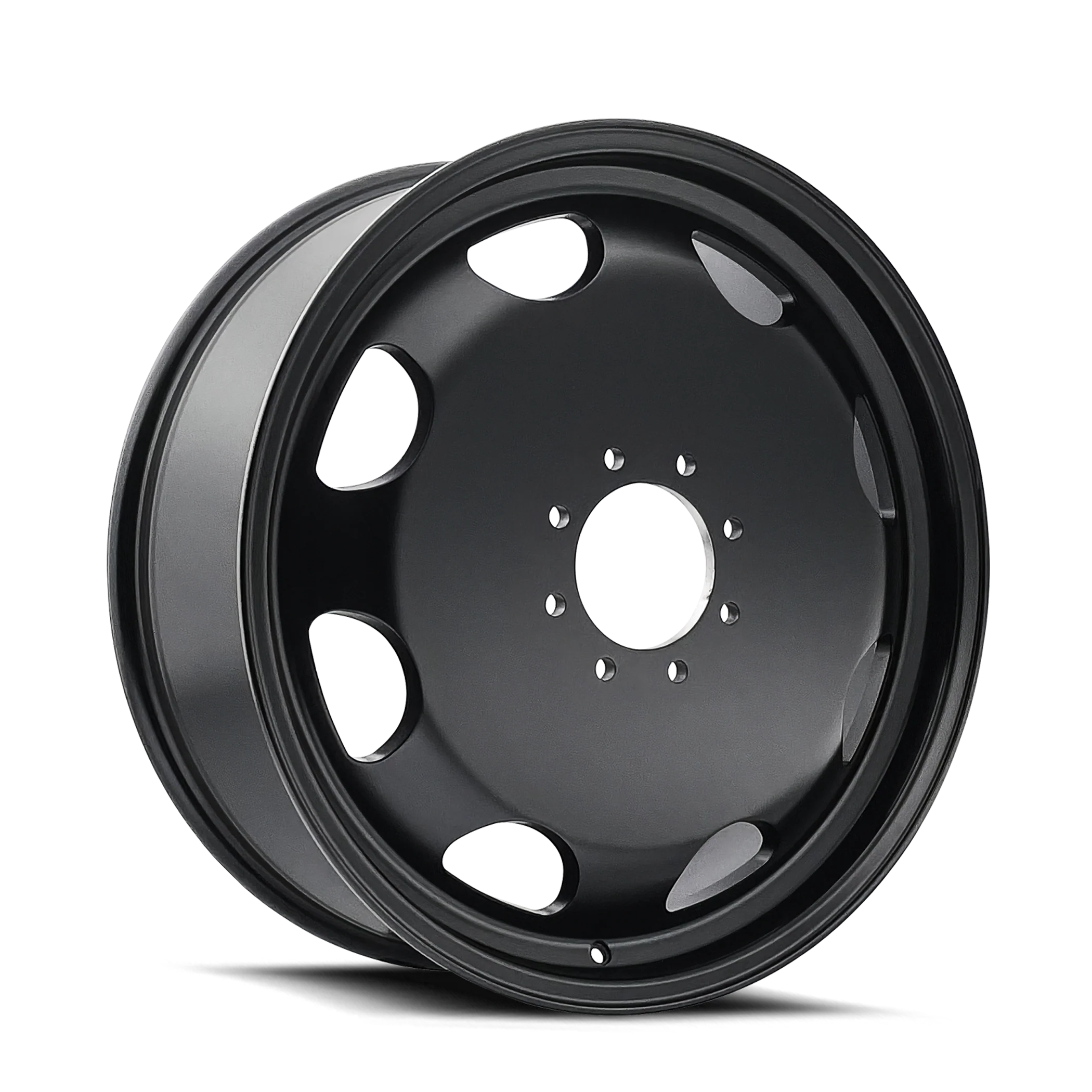 Cali Offroad - CALI OFF-ROAD SUMMIT DUALLY 9110D MATTE BLACK 24X8.25 8-165.1 100MM 121.3MM