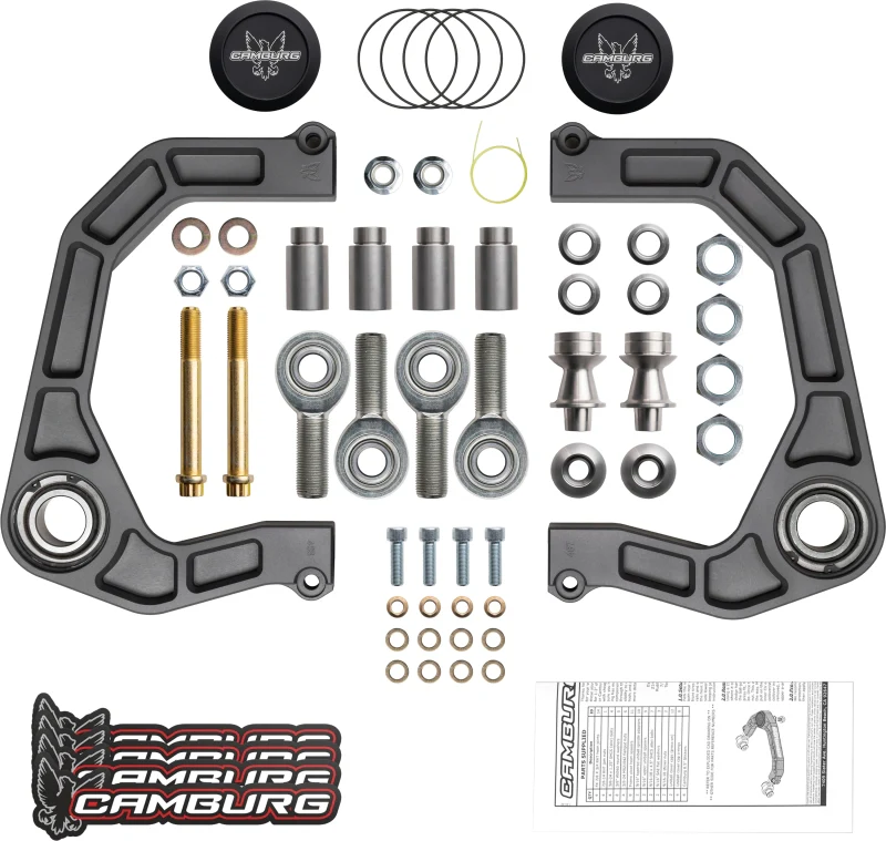 Camburg Ford Bronco 21-23 KINETIK V2 Performance Billet Uniball Upper Arms - Image 8