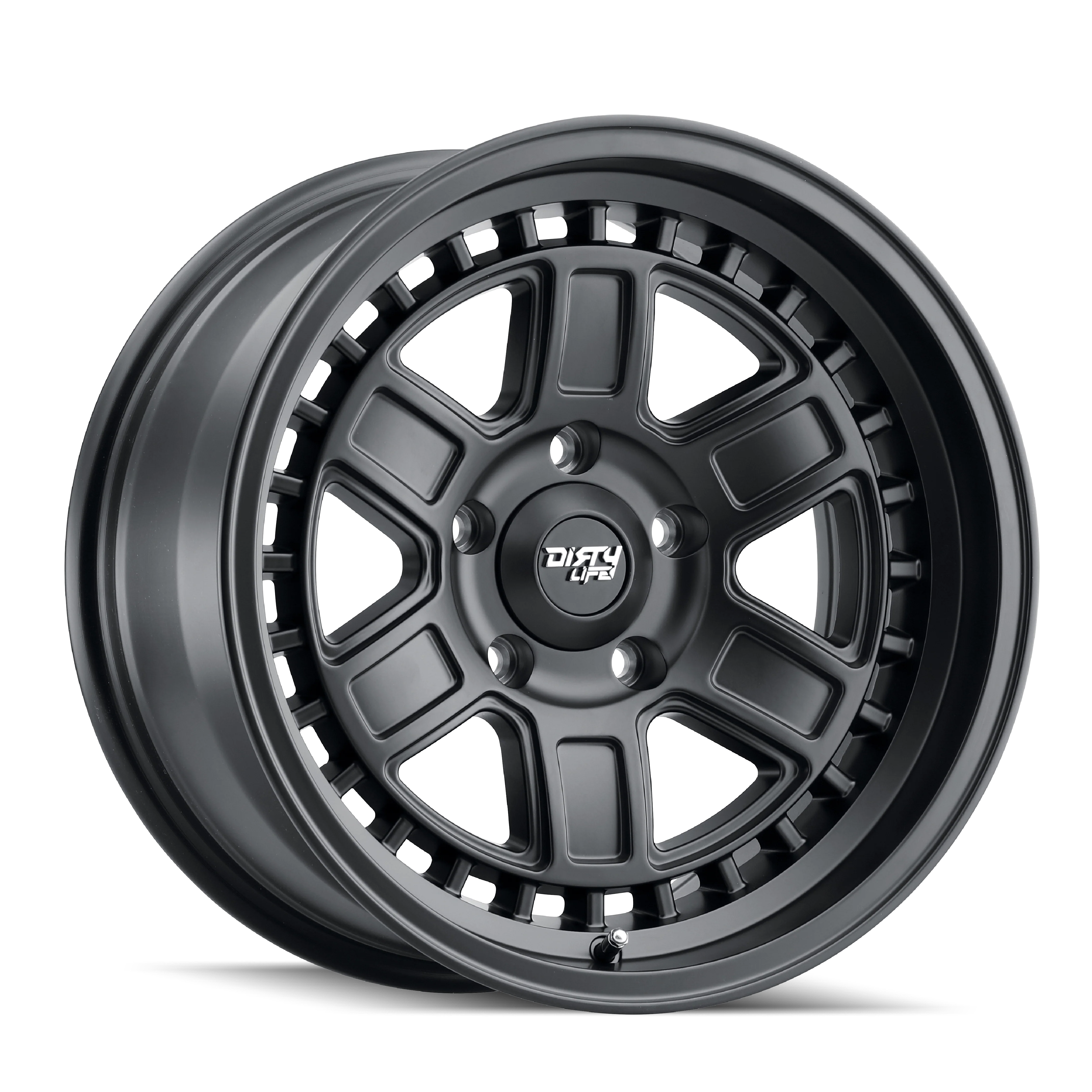 DIRTY LIFE - DIRTY LIFE CAGE 9308 MATTE BLACK 17X8.5 6-135 -6MM 87.1MM