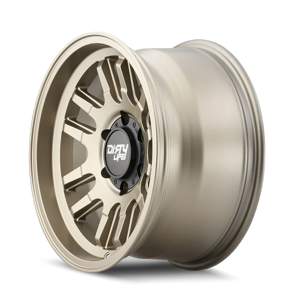 DIRTY LIFE - DIRTY LIFE CANYON 9310 SATIN GOLD 17X9 6-135 0MM 87.1MM - Image 2
