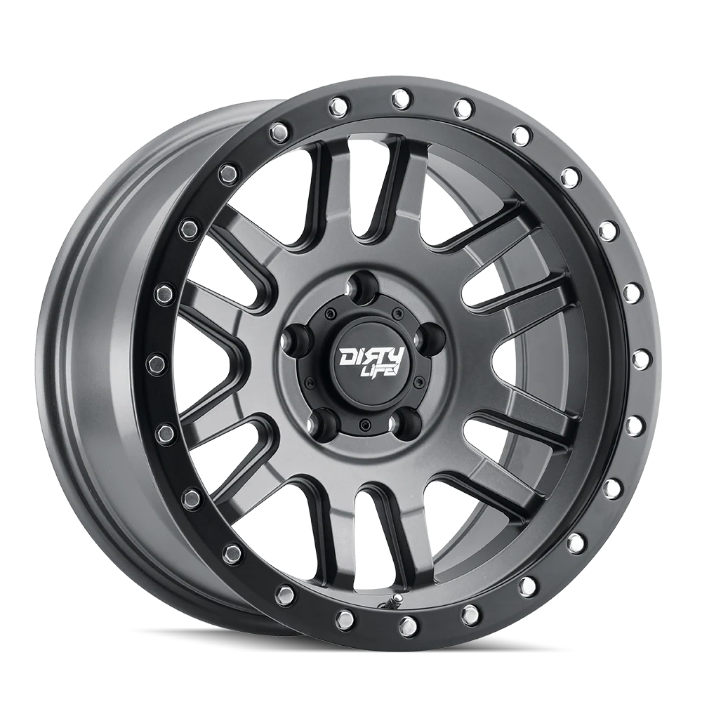 DIRTY LIFE - DIRTY LIFE CANYON PRO 9309 SATIN GRAPHITE 17X9 6-139.7 -12MM 106MM
