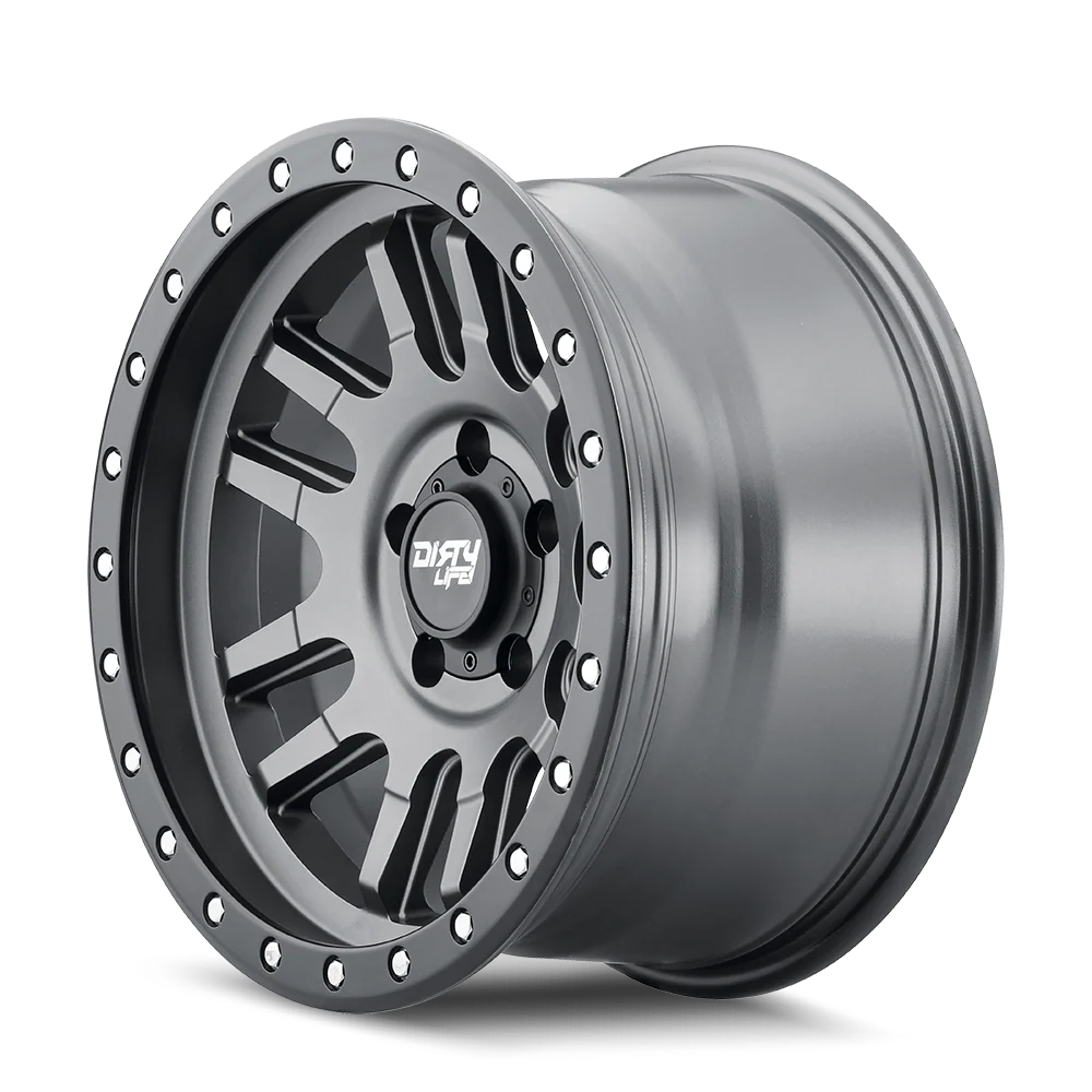 DIRTY LIFE - DIRTY LIFE CANYON PRO 9309 SATIN GRAPHITE 17X9 6-139.7 -12MM 106MM - Image 2