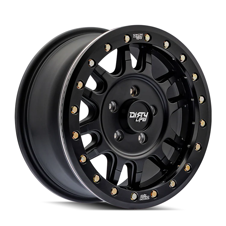 DIRTY LIFE - DIRTY LIFE CANYON PRO SXS 9309R MATTE BLACK 15X7 4-156 13MM 131.1MM