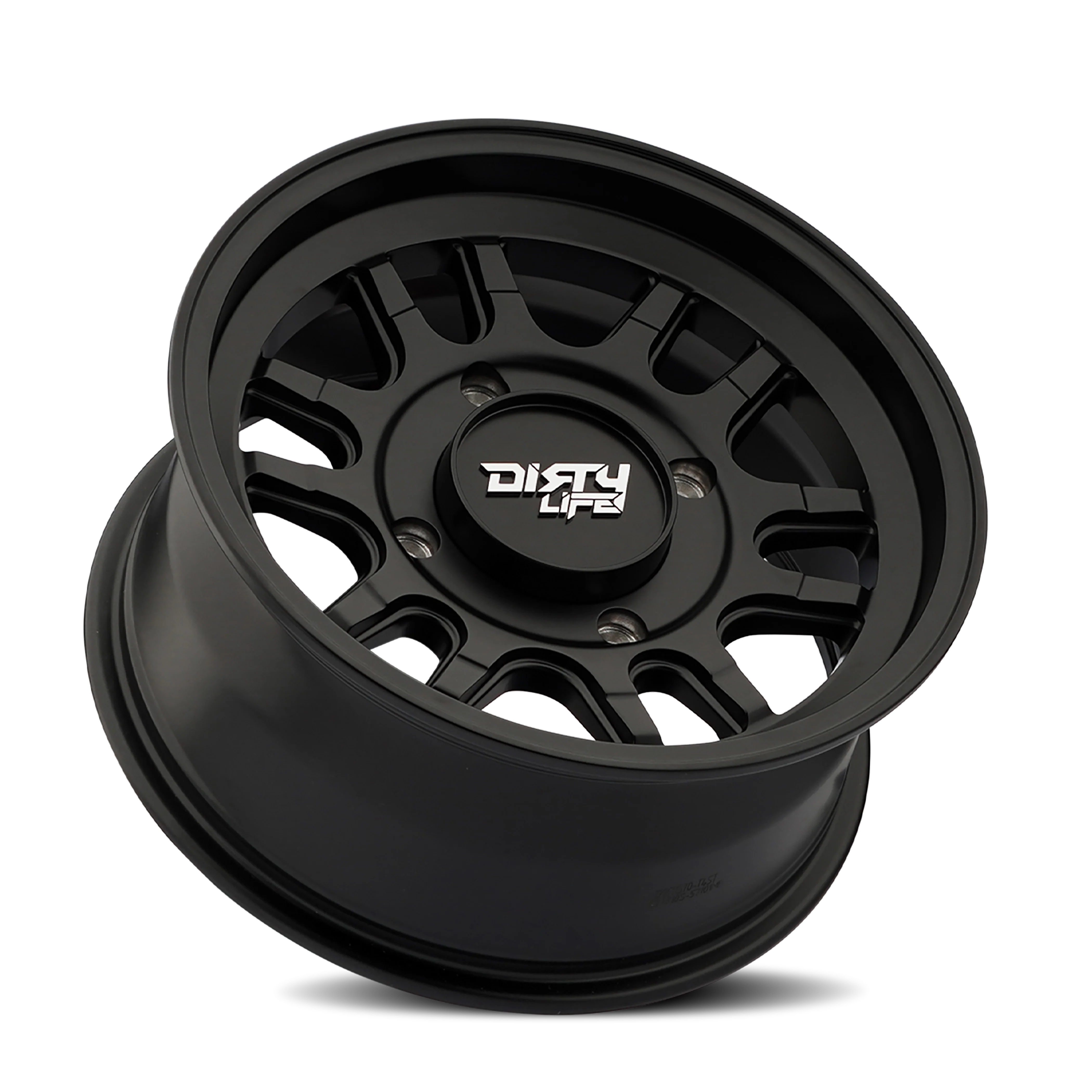DIRTY LIFE - DIRTY LIFE CANYON SPORT SXS 9310S MATTE BLACK 15X7 4-137 13MM 106.25MM - Image 2