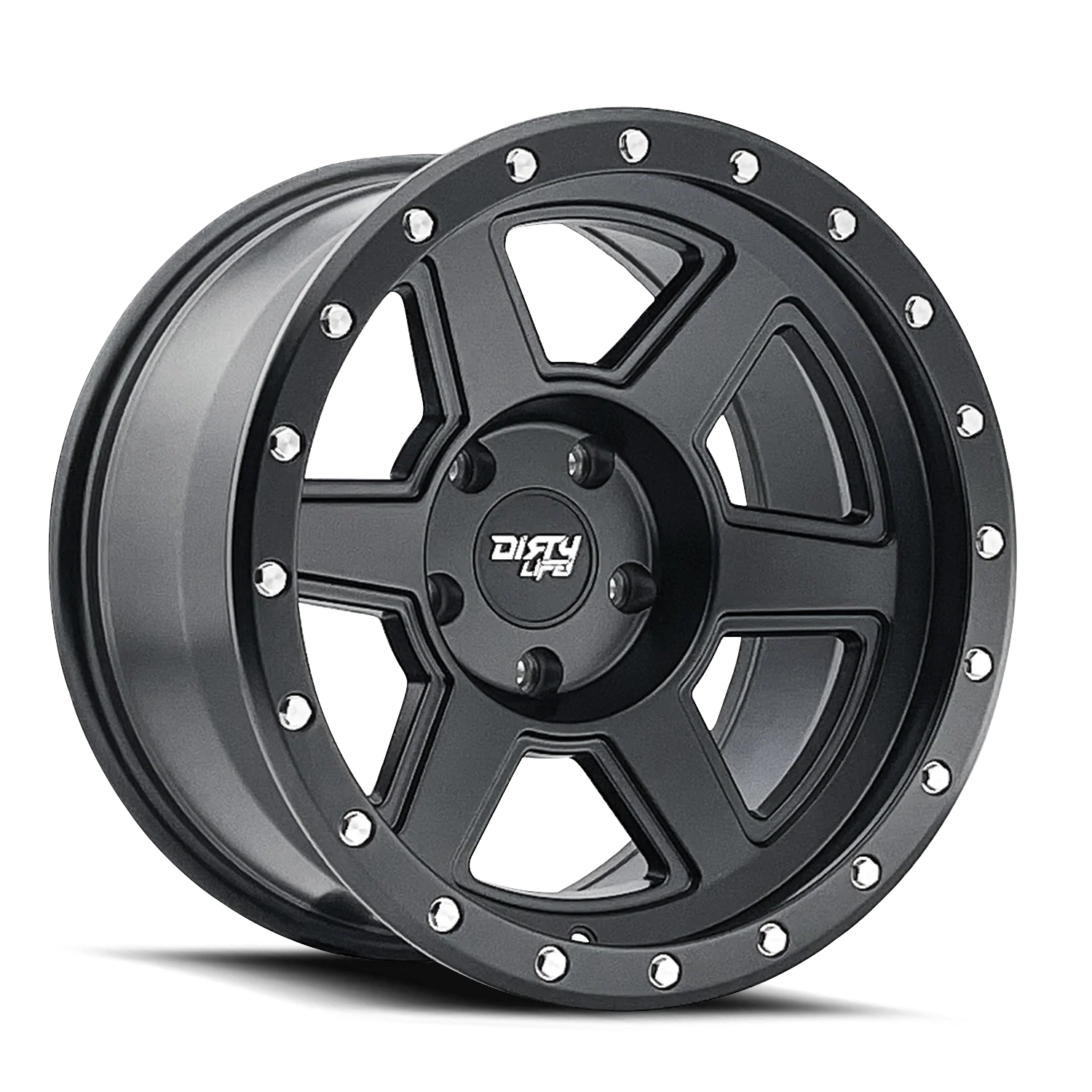 DIRTY LIFE - DIRTY LIFE COMPOUND 9315 MATTE BLACK 20X10 6-139.7 -25MM 106MM