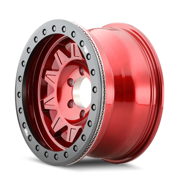 DIRTY LIFE - DIRTY LIFE ROADKILL RACE 9302 GLOSS CRIMSON CANDY RED 17X9 8-170 -14MM 130.8MM - Image 2