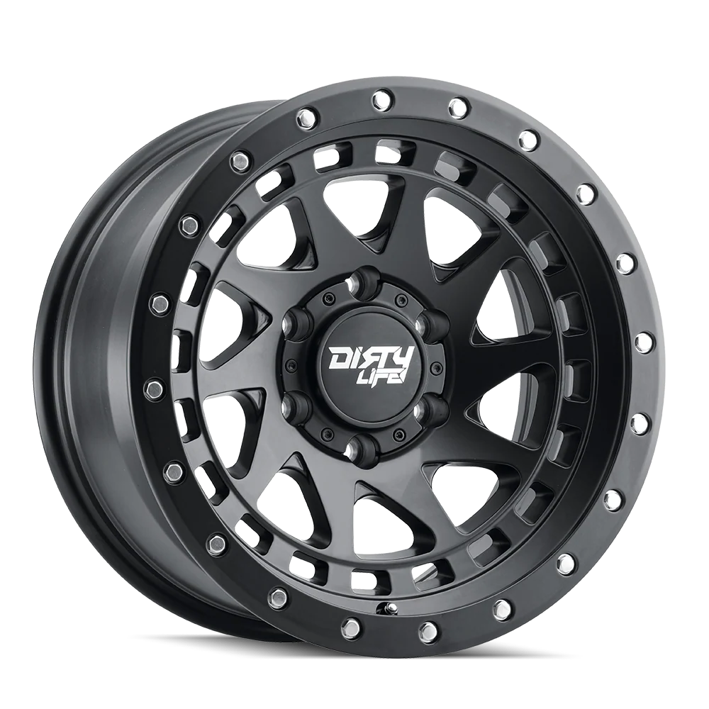 DIRTY LIFE - DIRTY LIFE ENIGMA PRO 9311 MATTE BLACK 17X9 5-127 -38MM 71.5MM