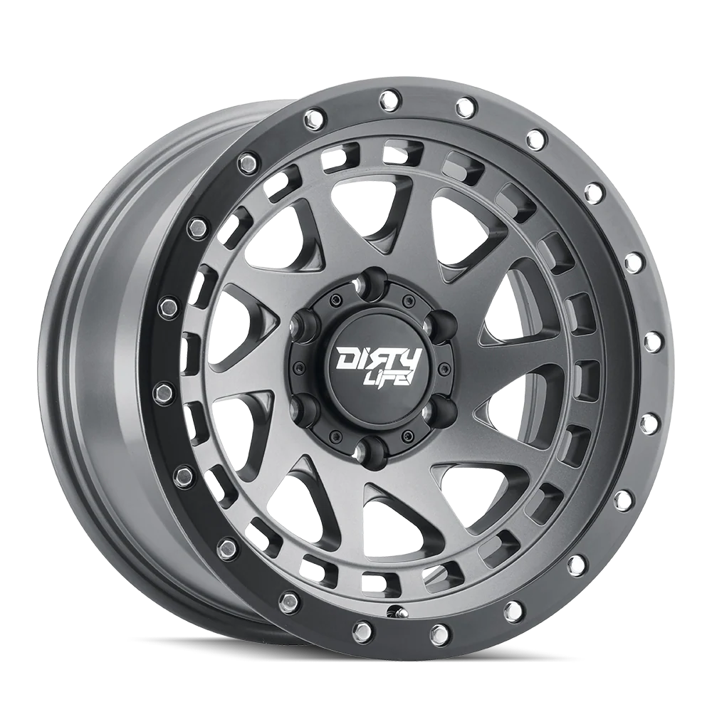 DIRTY LIFE - DIRTY LIFE ENIGMA PRO 9311 SATIN GRAPHITE 17X9 5-127 -12MM 71.5MM