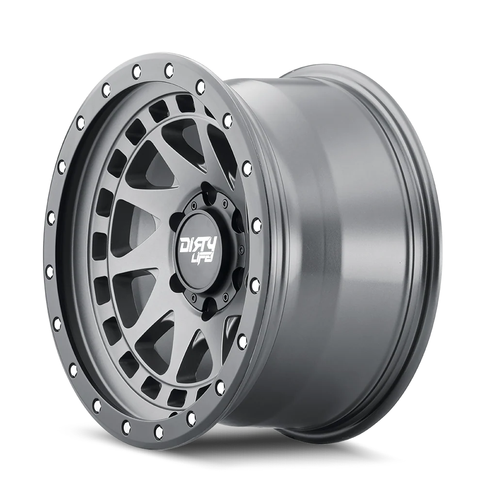 DIRTY LIFE - DIRTY LIFE ENIGMA PRO 9311 SATIN GRAPHITE 17X9 6-139.7 -12MM 106MM - Image 2
