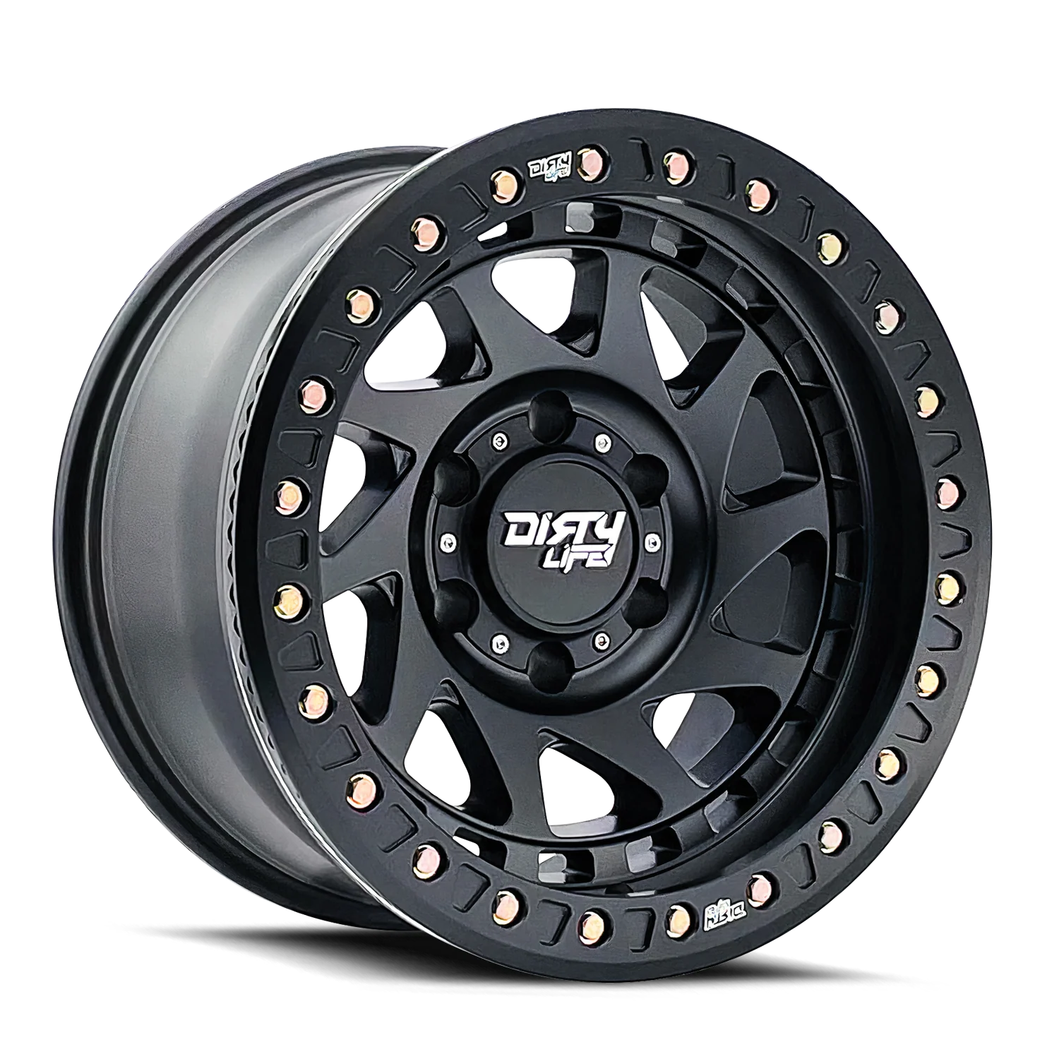 DIRTY LIFE - DIRTY LIFE ENIGMA RACE 9313 MATTE BLACK 17X9 5-127 -38MM 78.1MM