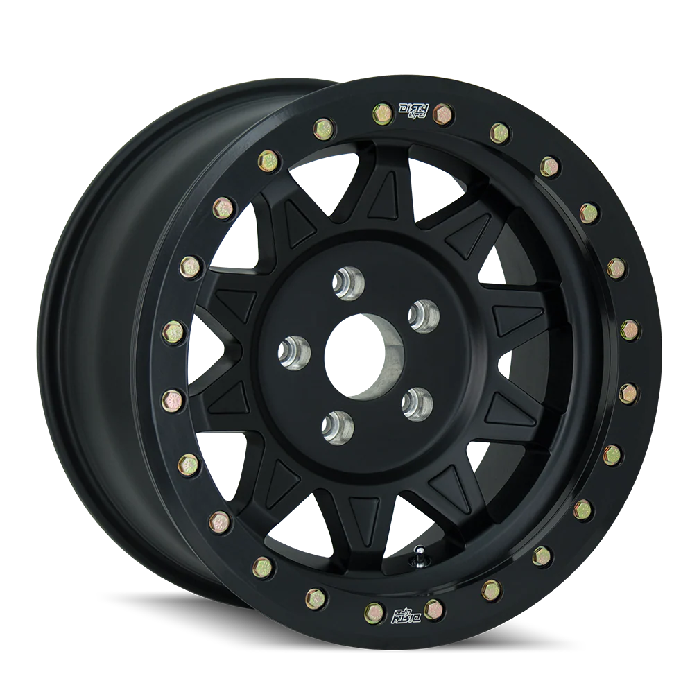 DIRTY LIFE - DIRTY LIFE ROADKILL 9302 SATIN BLACK 17X9 5-114.3 -14MM 83.82MM