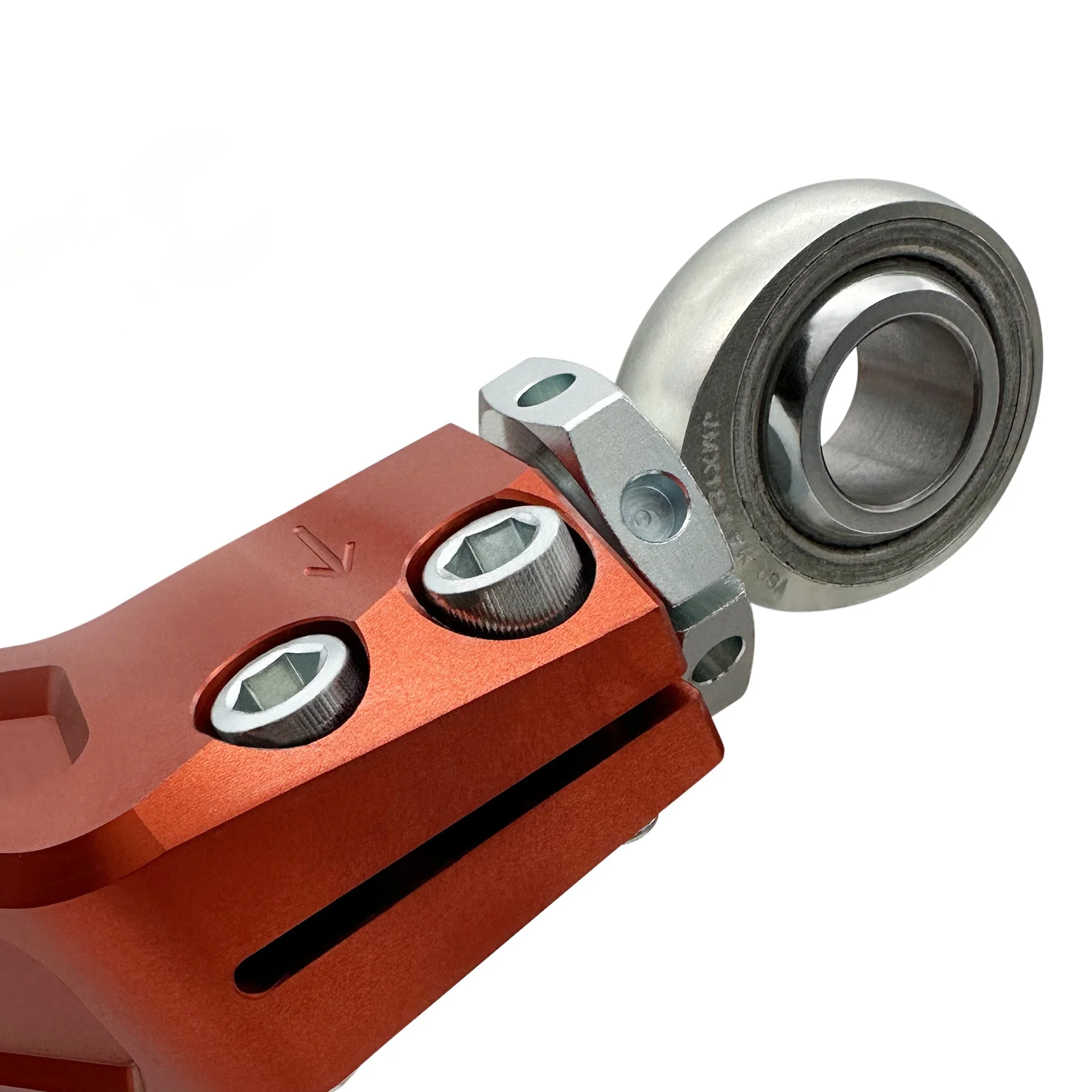 ELEVATE ®FOX ORANGE BILLET BALL JOINT/HIEM UCA, 2020+ Silverado/Sierra 2500HD/3500HD 2/4WD - Image 2