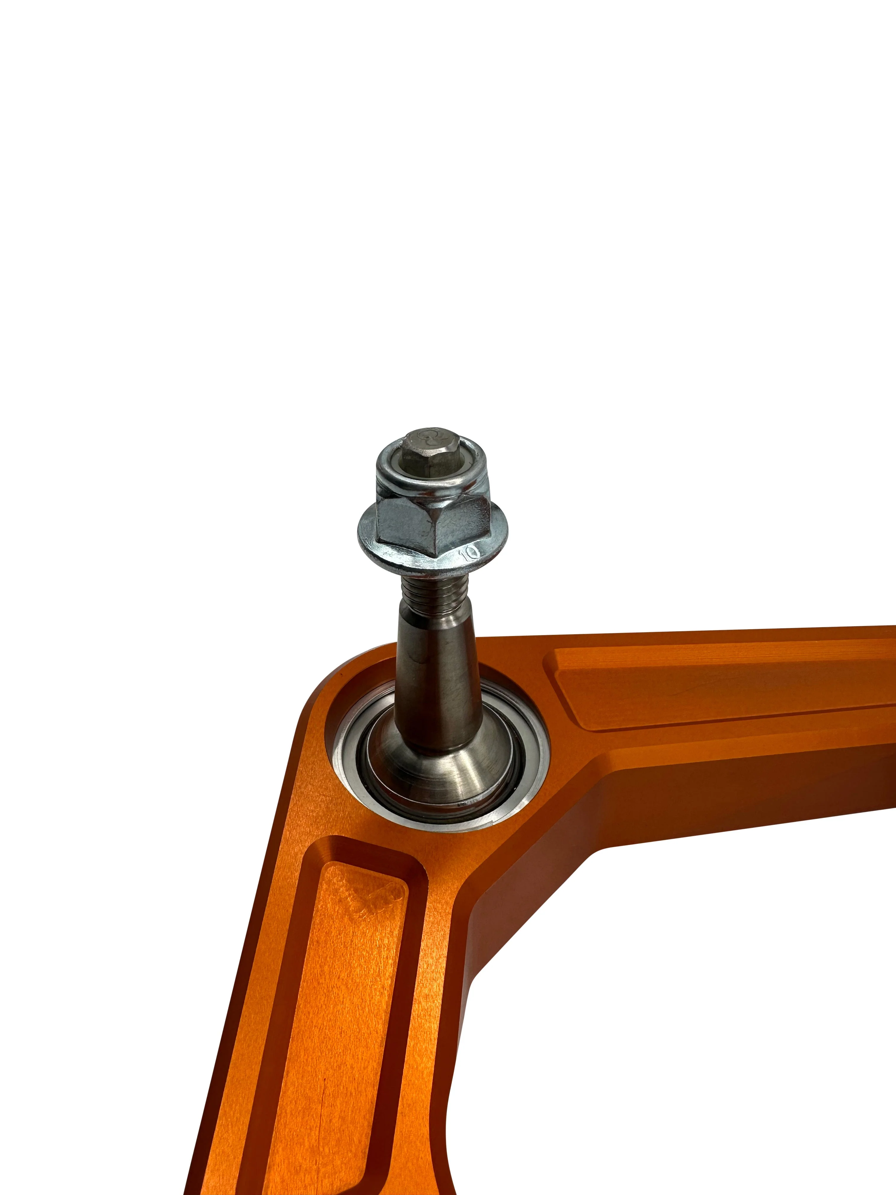 Elevate ®Fox Orange Billet Uniball UCA, 2005-2023 Tacoma 2/4WD - Image 2