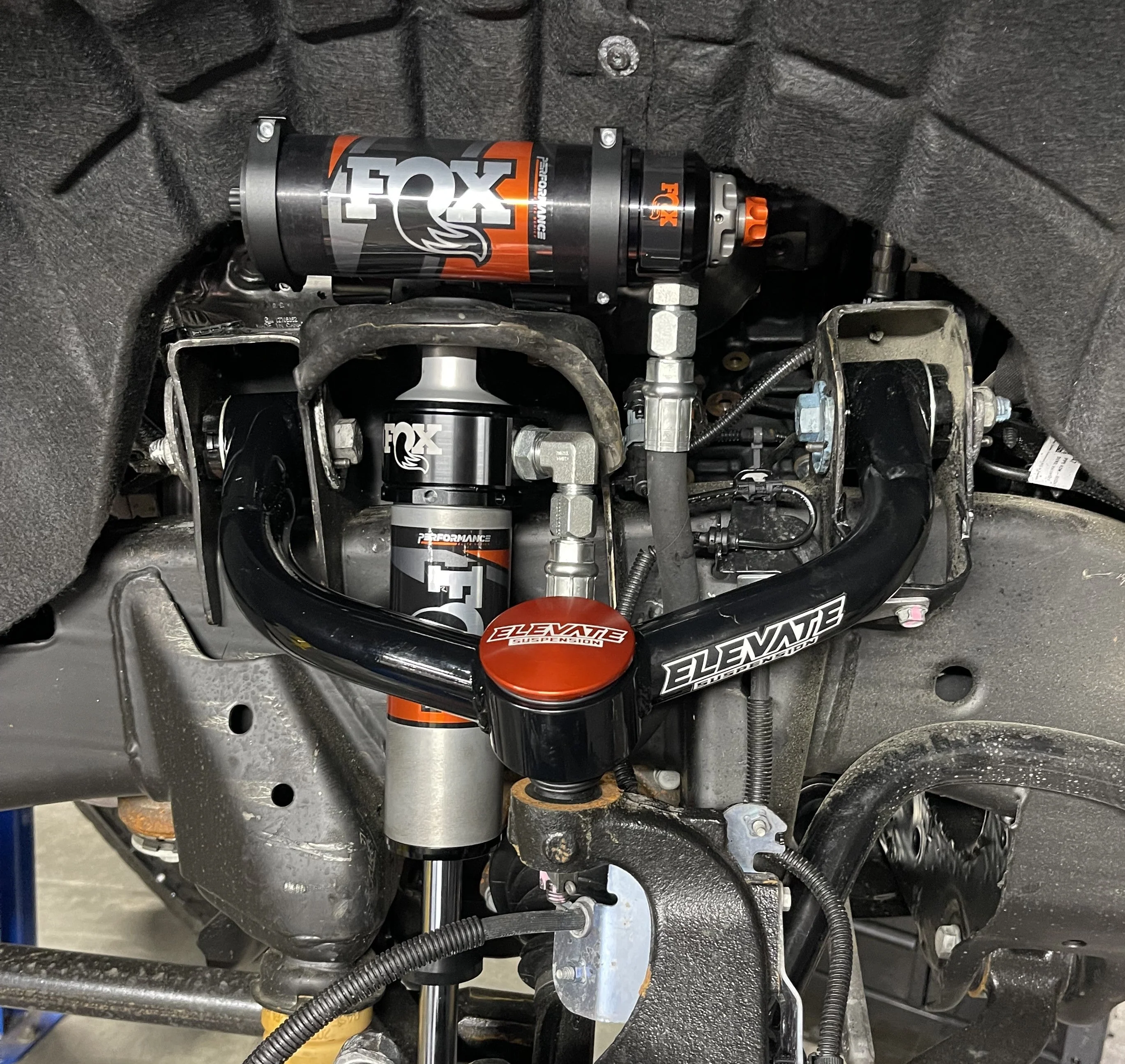ELEVATE SUSPENSION 3" BASIC LIFT KIT WITH FOX PERFORMANCE ELITE SERIES 2.5 RESERVOIR SHOCK'S, 2020+ CHEVROLET/GMC SILVERADO/SIERRA 2500HD/3500HD 2/4WD