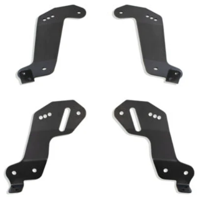 Elevate Suspension Caster Correction Brackets, 2007-2018 Jeep Wrangler JK 2/4WD