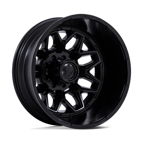 FLUX DRW 20X8.25 8X170 -227 BLK-OUT (DR)