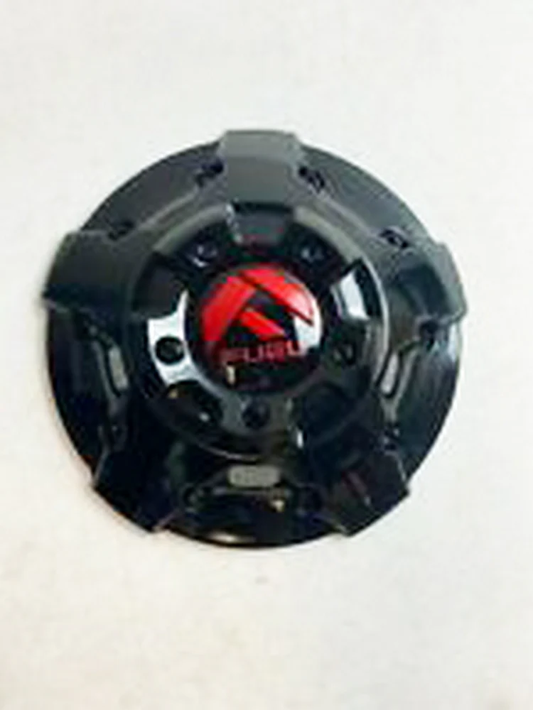 Fuel Off-Road - FUEL FIVE BAR CAP - G-BLK RED TINT 8 LUG