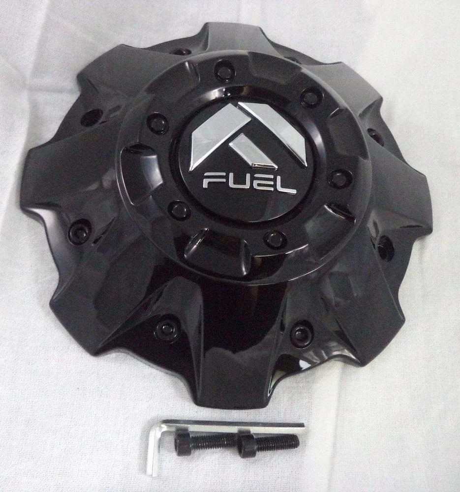Fuel Off-Road - FUEL GLOSS BLACK CAP-BLACK RIVETS