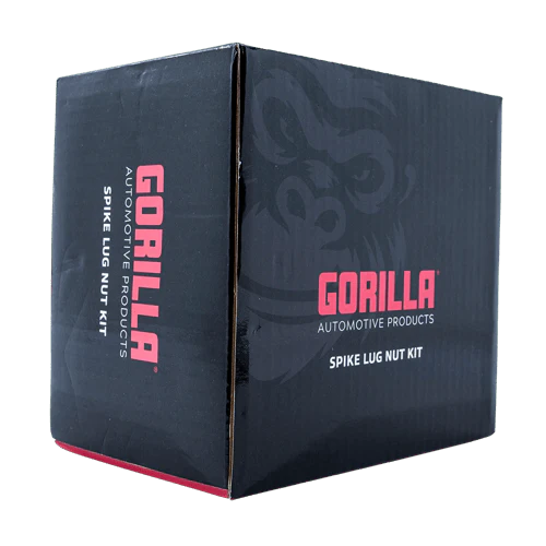 Gorilla Automotive - 5 LUG 12-1.50 SHORT SPIKE KIT CHR