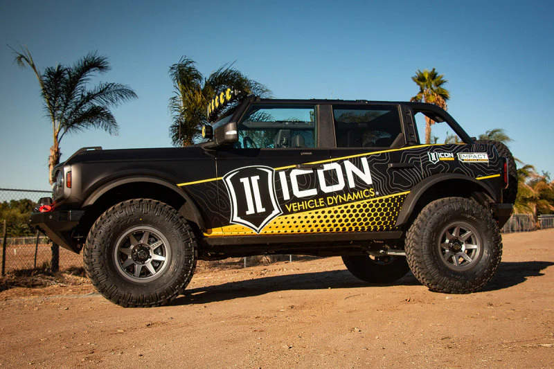 ICON 2021+ Ford Bronco Billet Rear Lower Link Kit - Image 6