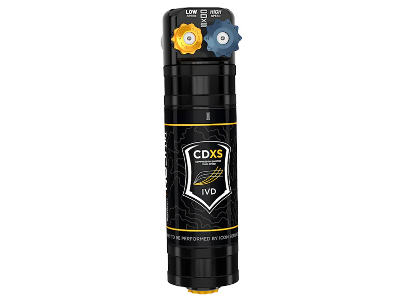 ICON 24+ Toyota Tacoma Remote Reservoir Shocks w/ CDXS 0-1in. Lift- (Rear) - Image 6