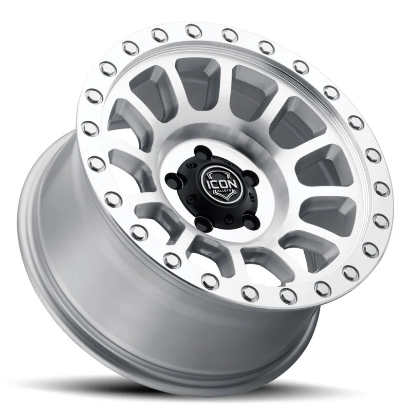 ICON Hulse 18x9 5x150 25mm Offset 6in BS Silver Machined - Image 3