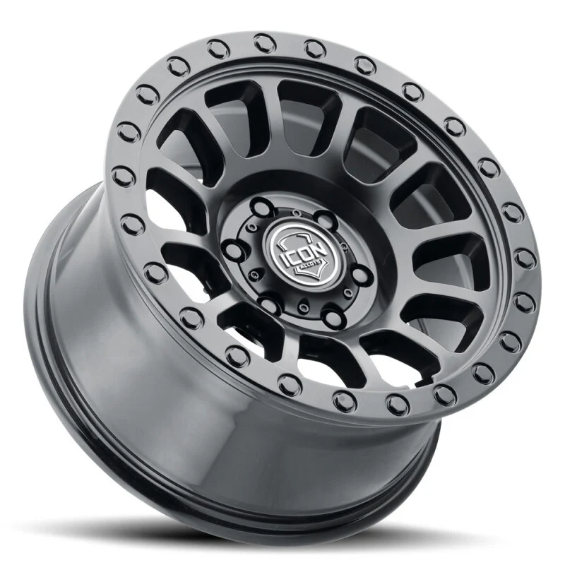 ICON Hulse 18x9 8x6.5 12mm Offset 5.5in BS Double Black - Image 4