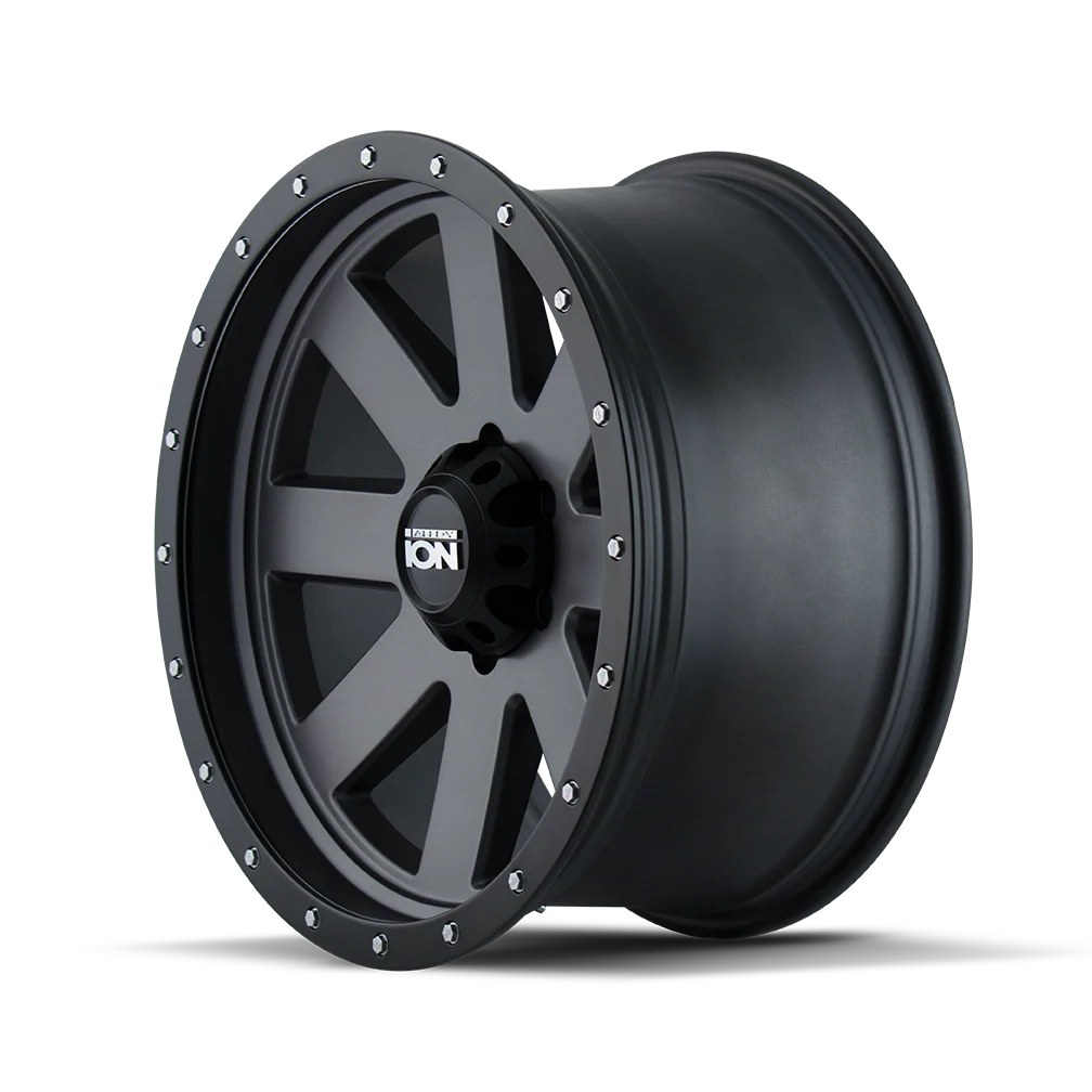 Ion Alloy - ION 134 MATTE GUNMETAL 17X8.5 5-127 6MM 83.82MM - Image 2