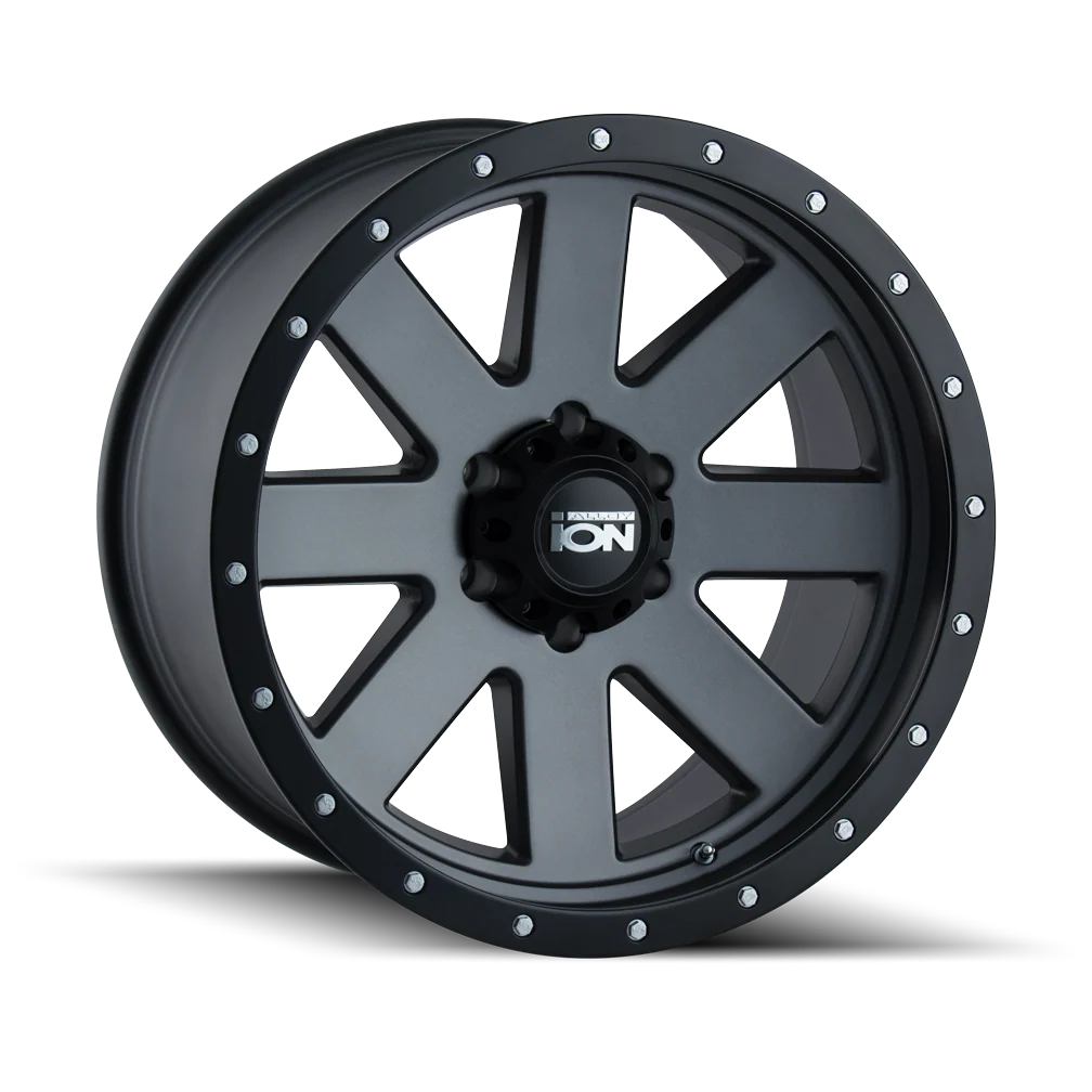 Ion Alloy - ION 134 MATTE GUNMETAL 18X9 5-127 0MM 83.82MM - Image 4