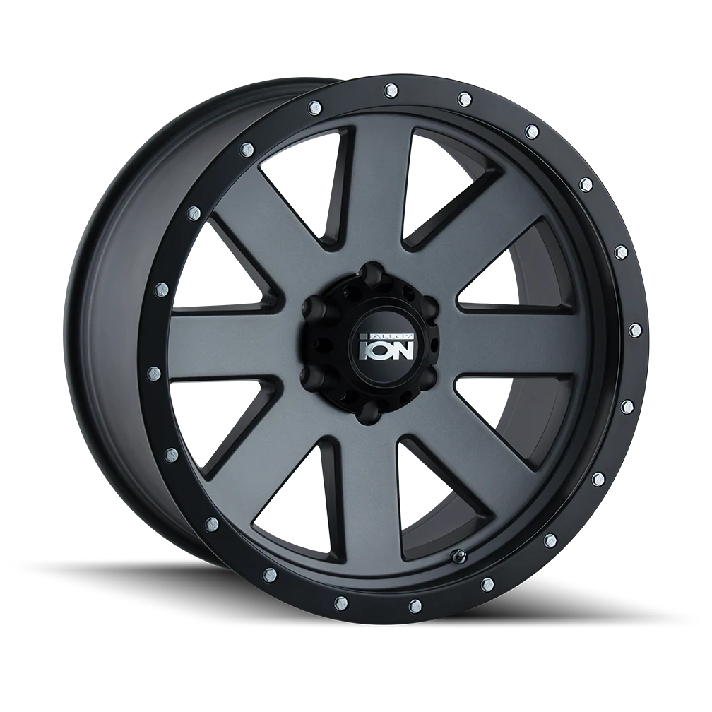 Ion Alloy - ION 134 MATTE GUNMETAL 18X9 5-139.7 0MM 108MM