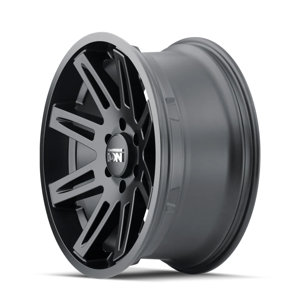 Ion Alloy - ION 142 MATTE BLACK 17X9 5-127 -12MM 78.1MM - Image 2