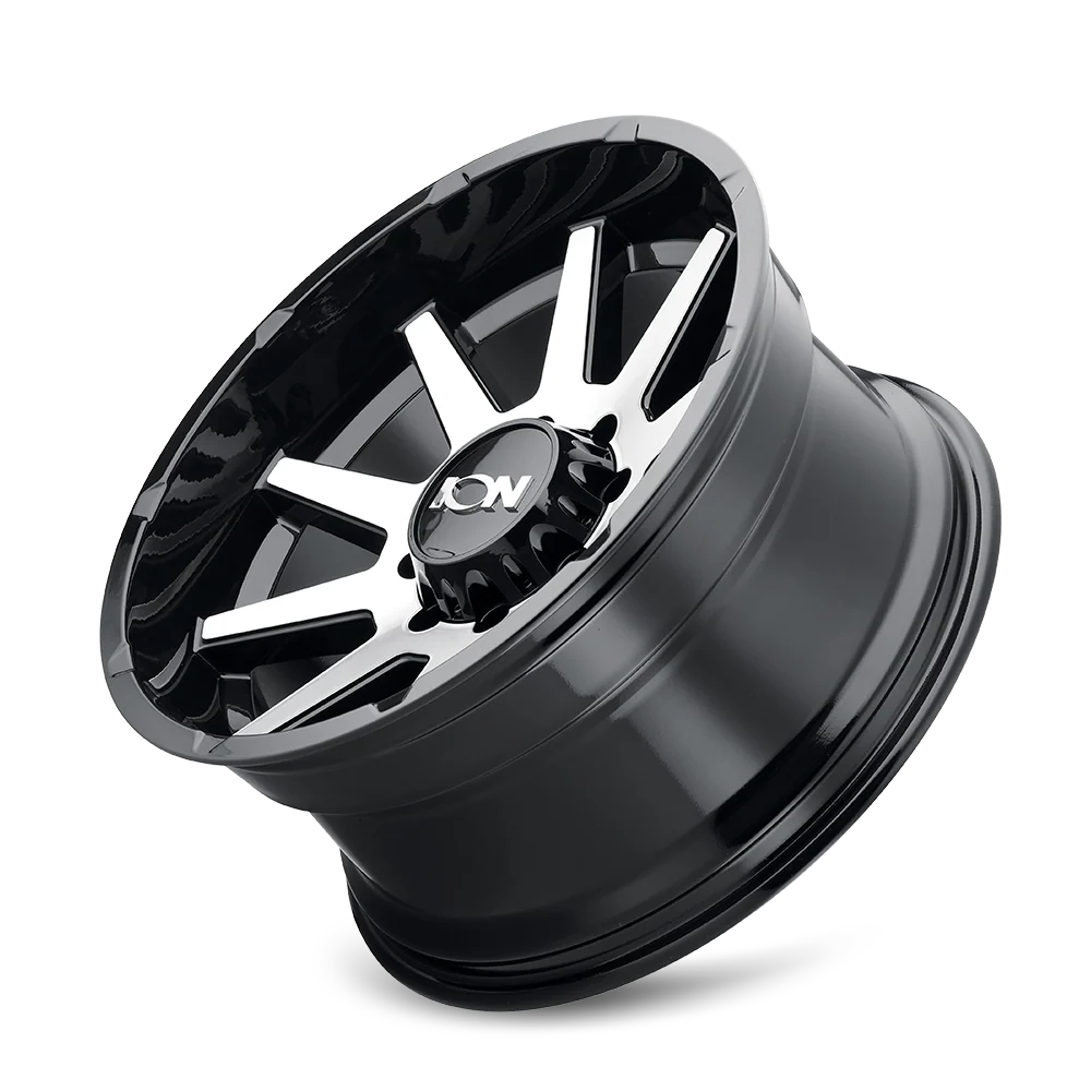 Ion Alloy - ION 143 GLOSS BLACK MACHINED 18X9 6-139.7 18MM 106MM - Image 6