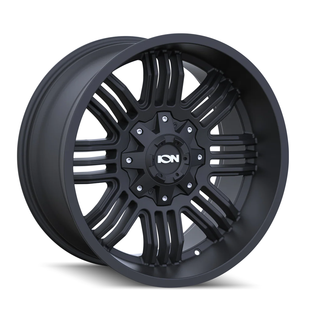 Ion Alloy - ION 144 MATTE BLACK 20X9 5-127/5-139.7 0MM 87.1MM - Image 4