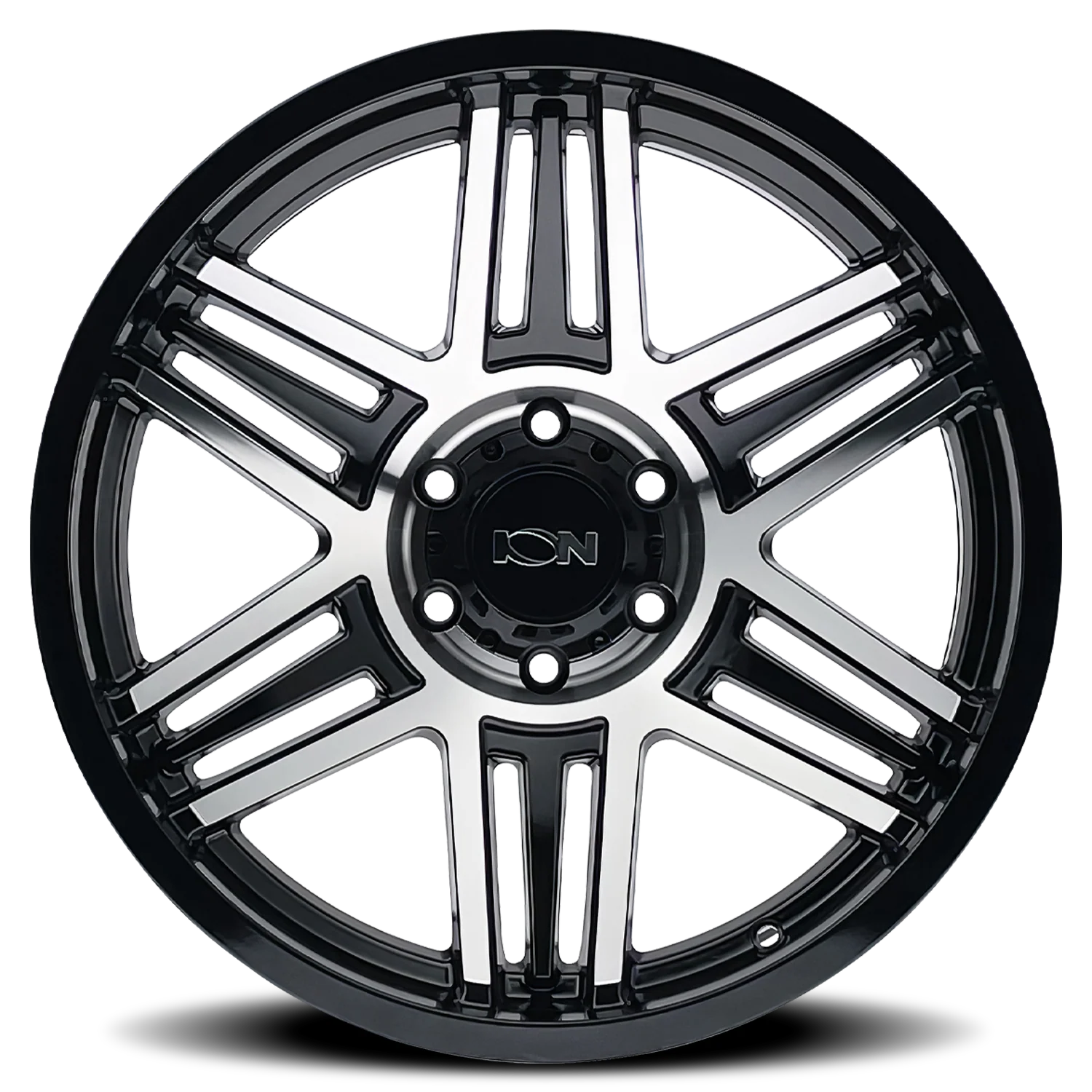 Ion Alloy - ION 147 GLOSS BLACK MACHINED 17X9 8-165.1 0MM 125.2MM - Image 3