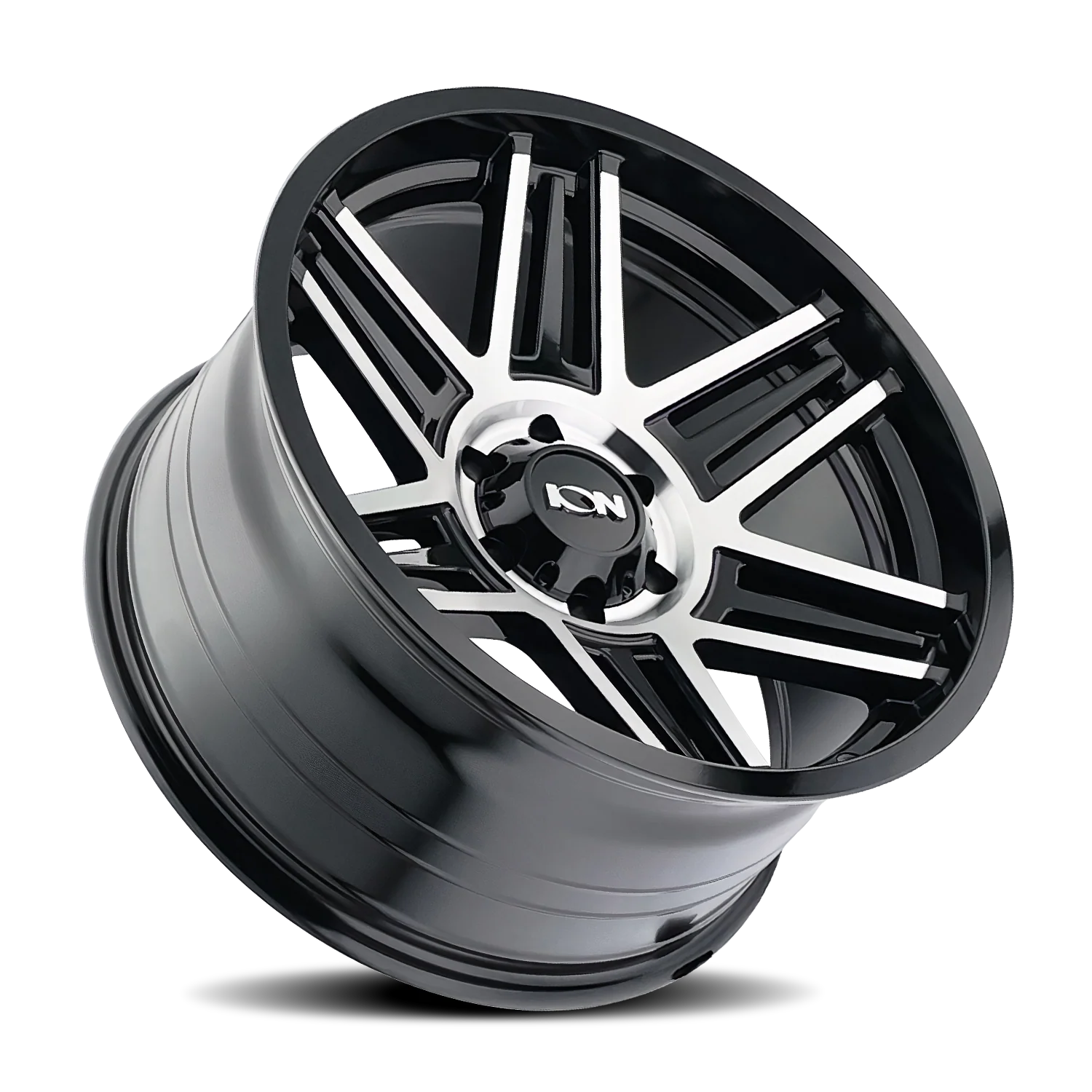Ion Alloy - ION 147 GLOSS BLACK MACHINED 20X9 8-165.1 18MM 125.2MM - Image 2