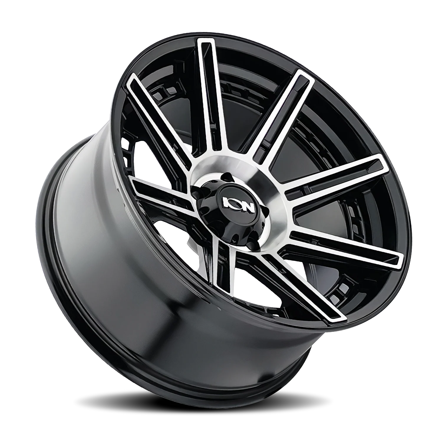 Ion Alloy - ION 149 GLOSS BLACK MACHINED 20X10 6-139.7 -24MM 106.1MM - Image 2