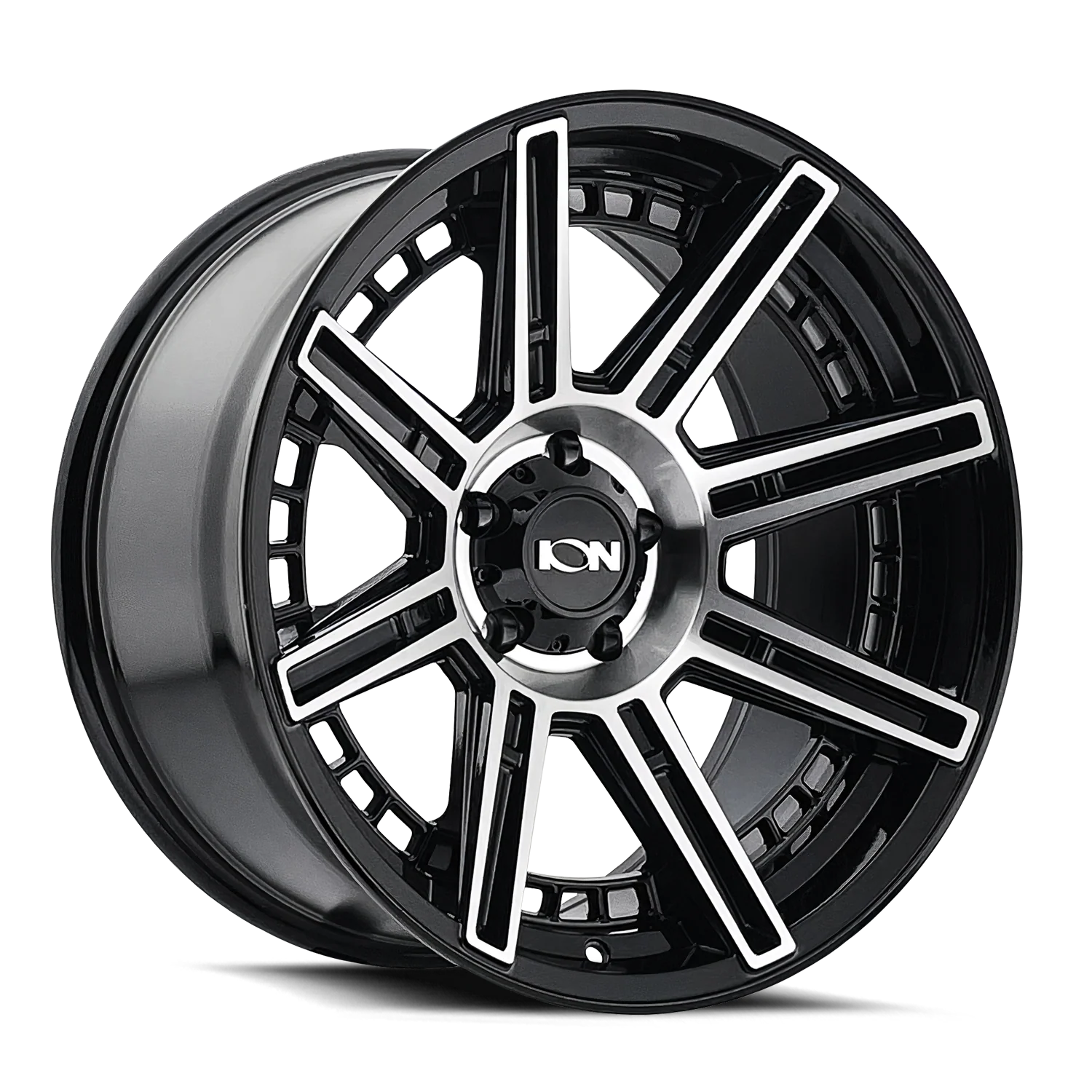Ion Alloy - ION 149 GLOSS BLACK MACHINED 20X10 8-180 -24MM 124.1MM - Image 4