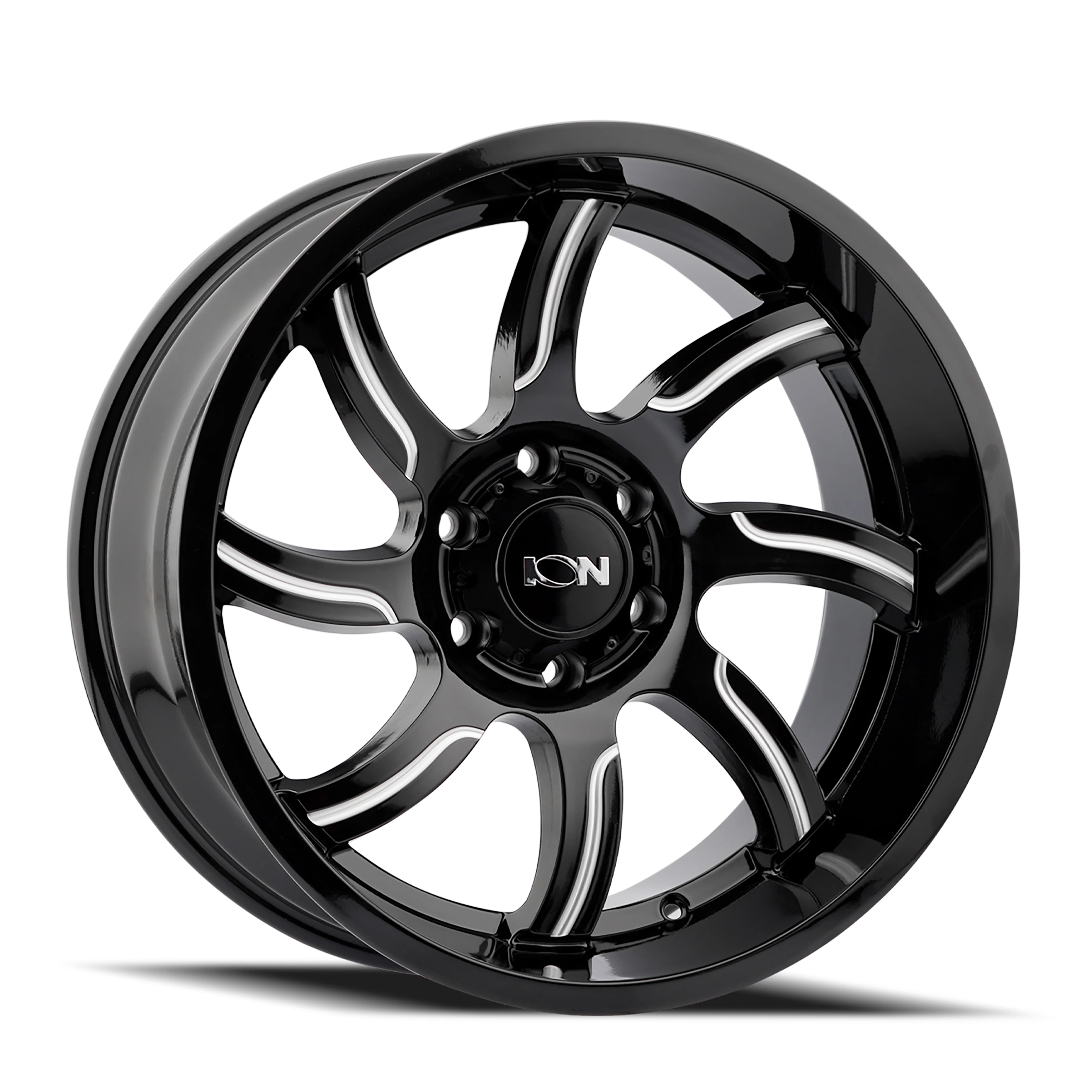 Ion Alloy - ION 151 GLOSS BLACK MILLED 20X10 6-135 -19MM 87MM - Image 4