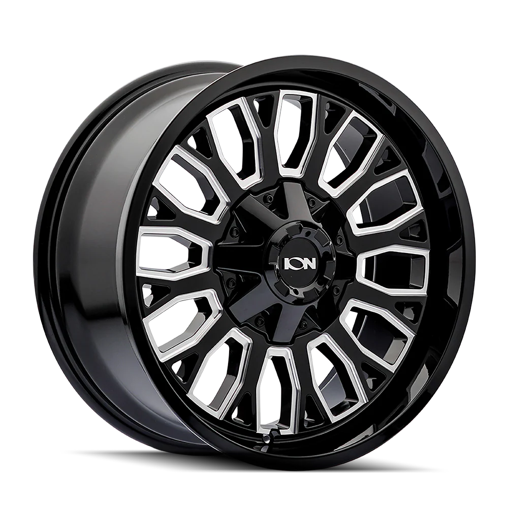 Ion Alloy - ION 152 GLOSS BLACK MILLED 20X9 5-127/5-139.7 0MM 87.1MM