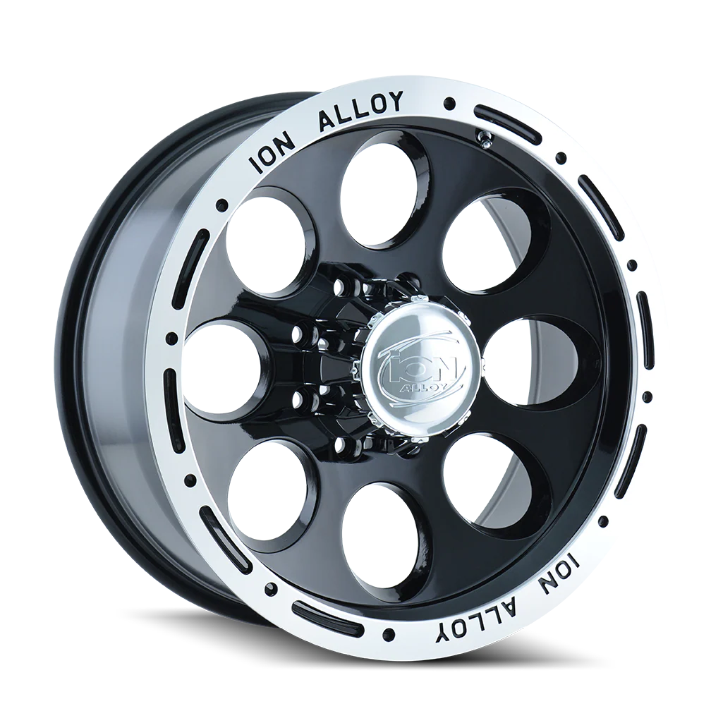 Ion Alloy - ION 174 GLOSS BLACK MACHINED 17X9 6-139.7 0MM 106MM - Image 3