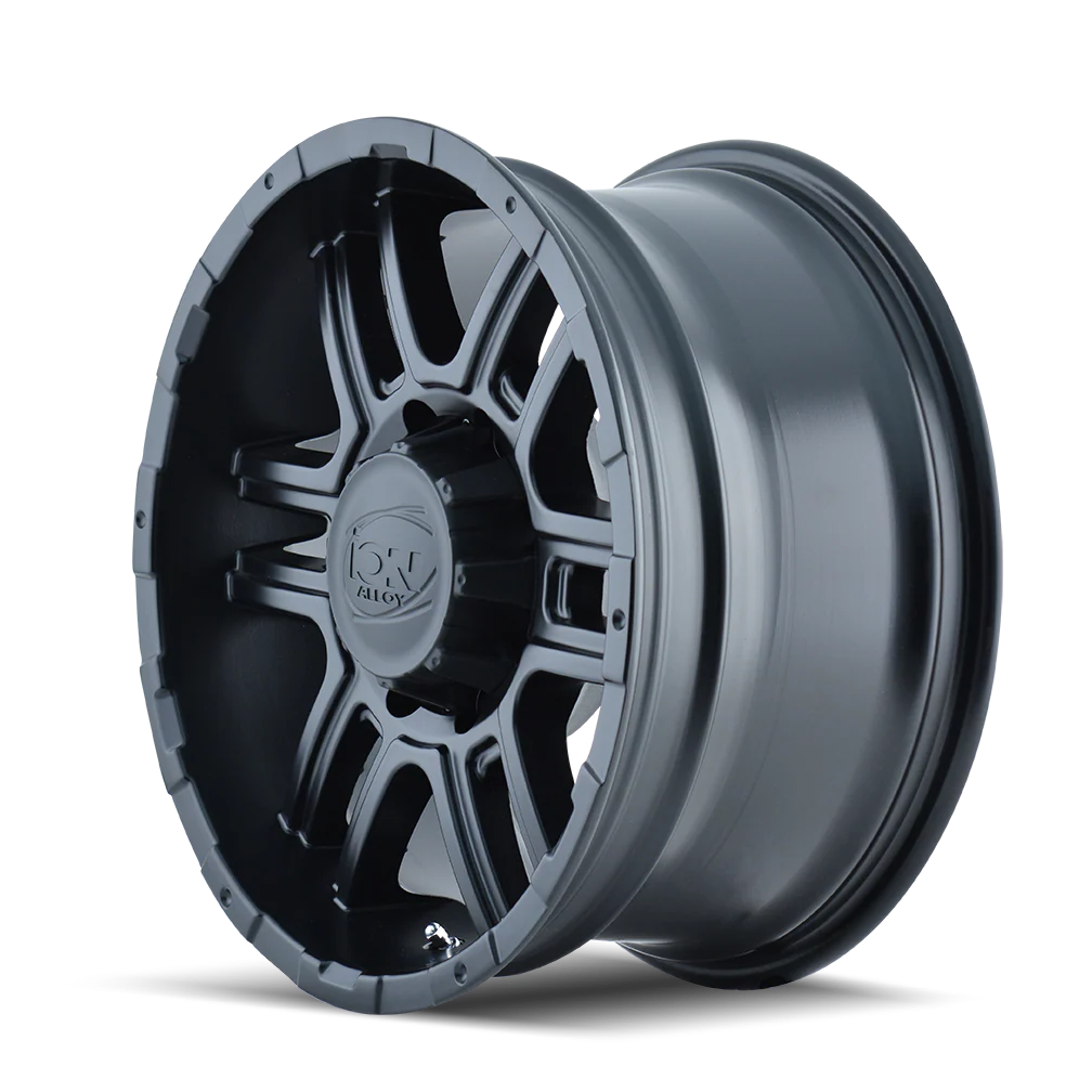 Ion Alloy - ION 179 MATTE BLACK 16X8 5-114.3 10MM 83.82MM - Image 4
