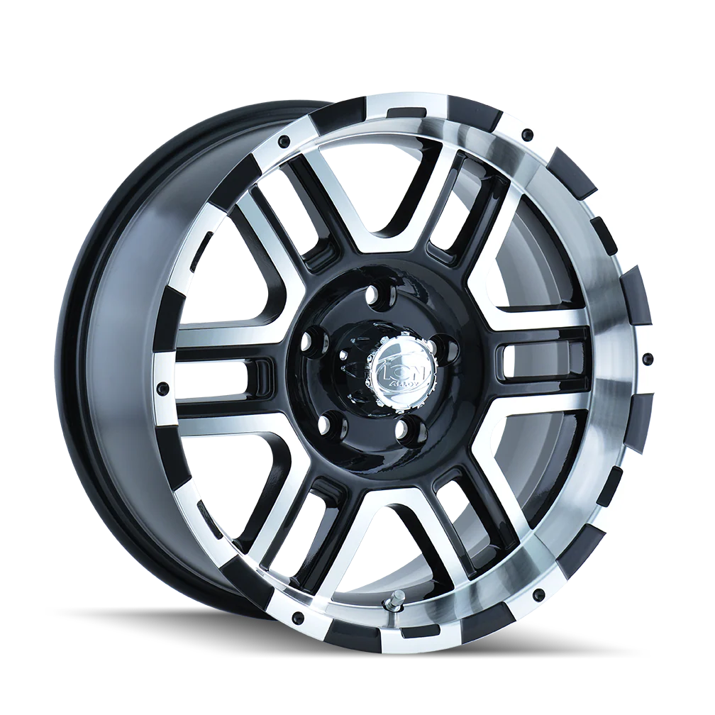Ion Alloy - ION 179 SATIN BLACK MACHINED 17X8 6-127 10MM 78.3MM - Image 3