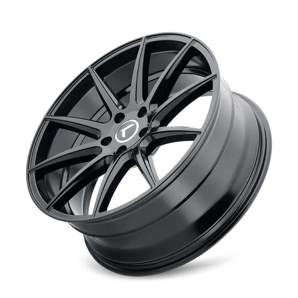 Kraze Wheels - KRAZE COSMOS KR194 GLOSS BLACK 17X8 5-108 38MM 63.5MM - Image 3