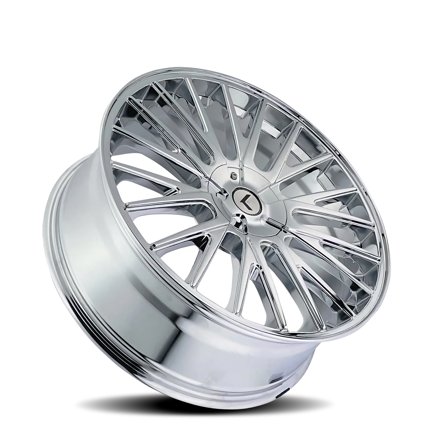 Kraze Wheels - KRAZE DOUBLE DOWN KR185 CHROME 20X8.5 5-108/5-114.3 38MM 73MM - Image 2