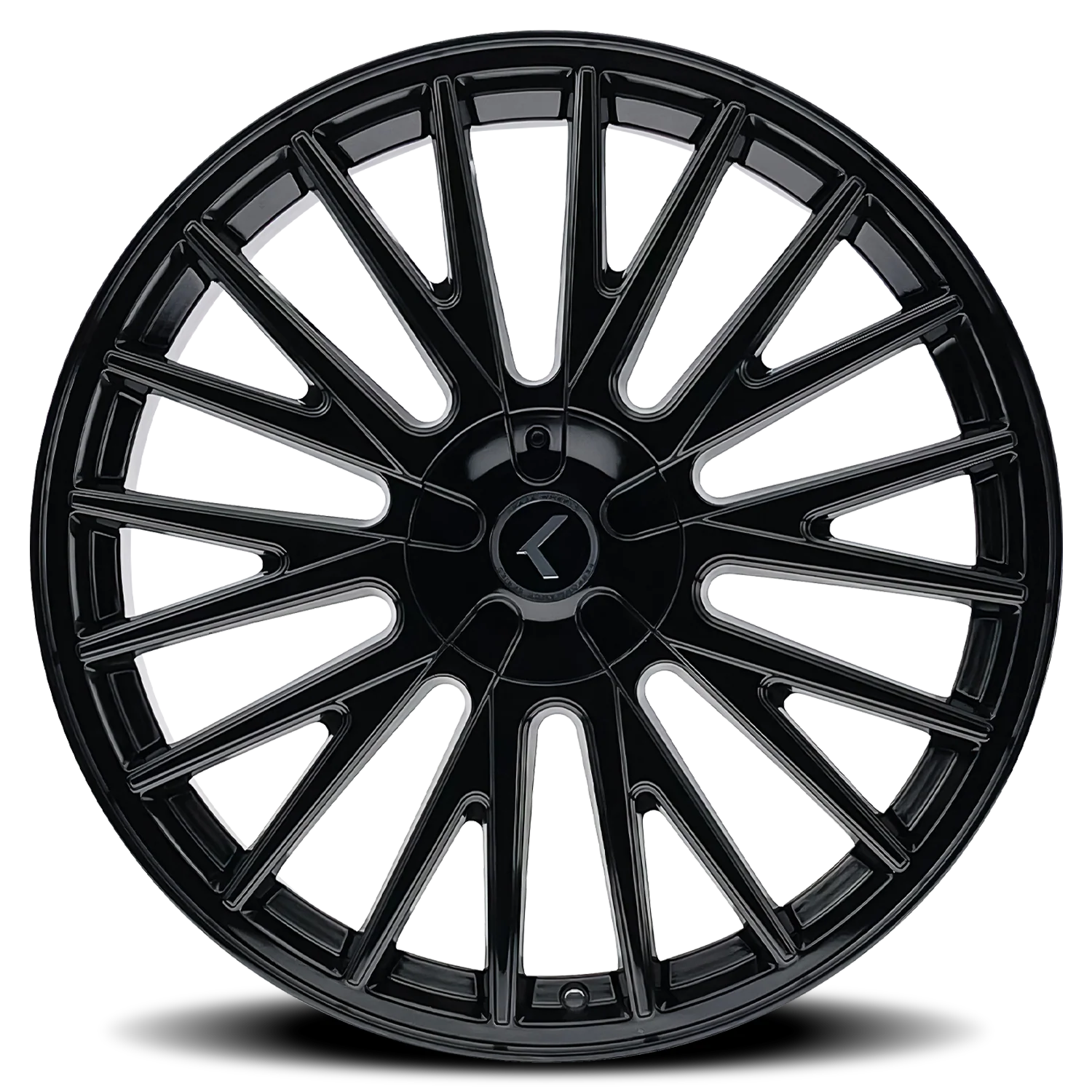 Kraze Wheels - KRAZE DOUBLE DOWN KR185 GLOSS BLACK 22X8.5 5-114.3/5-120 38MM 73MM - Image 3