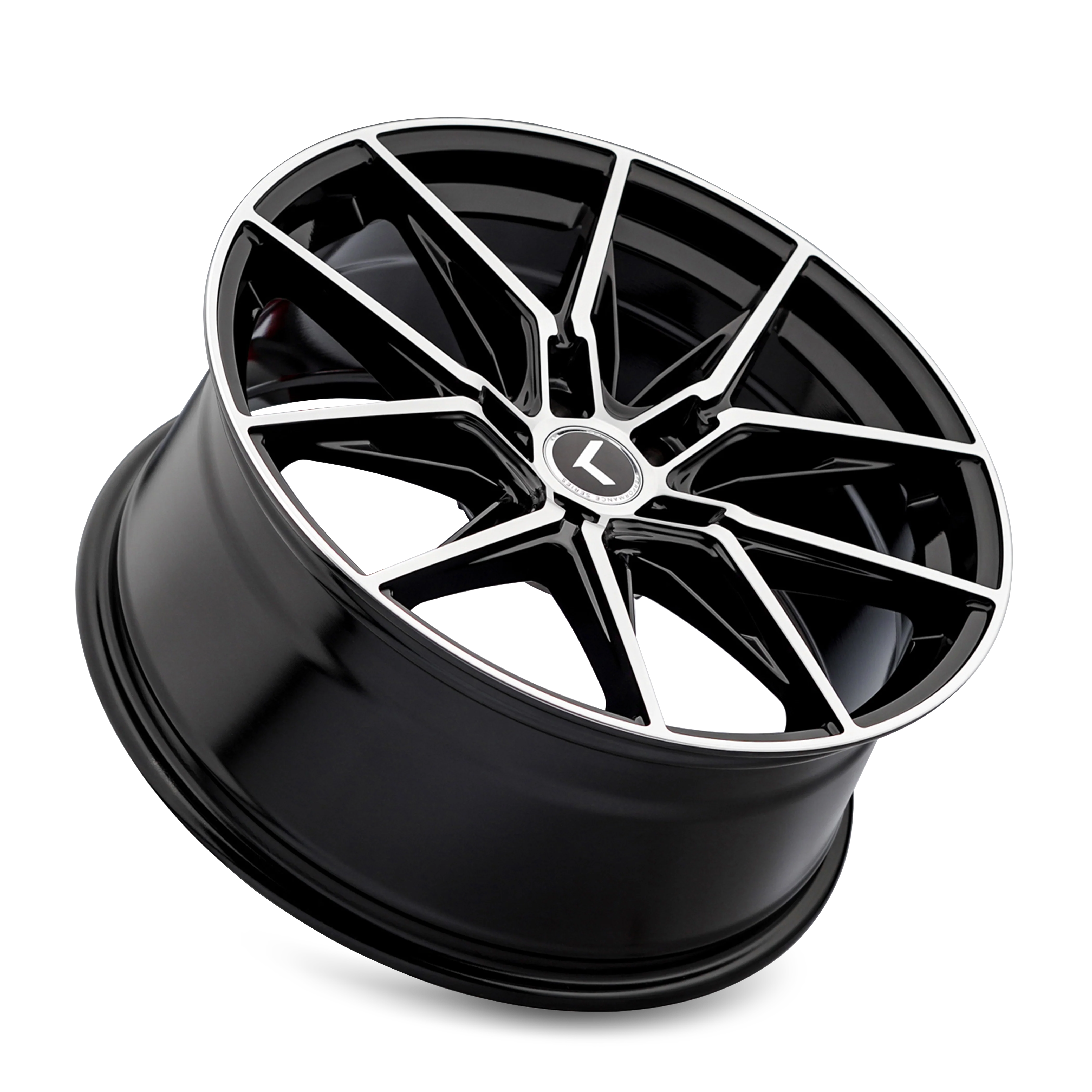 Kraze Wheels - KRAZE EVOLVE KR196 GLOSS BLACK MACHINED 20X9 5-120 35MM 72.56MM - Image 2