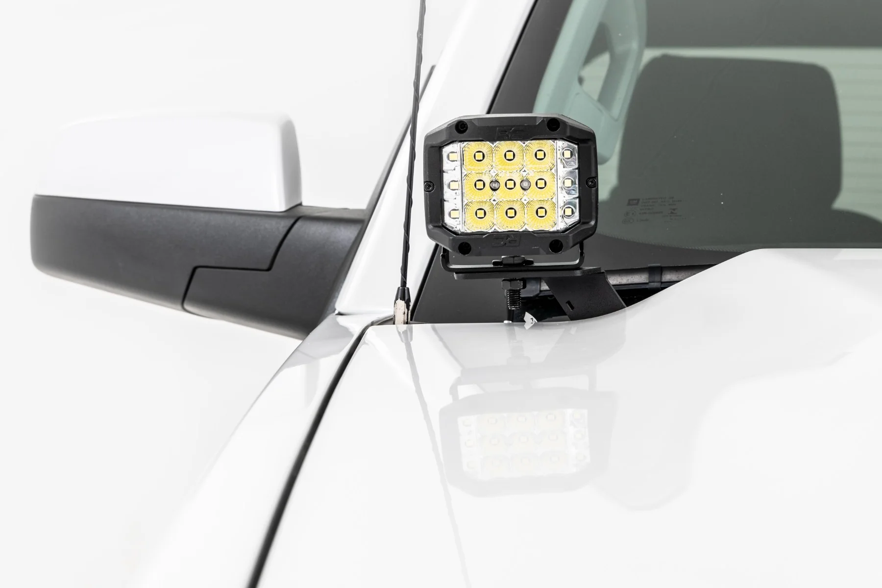 Rough Country - LED Ditch Light Kit - 3in OSRAM Pair - Wide - Chevy/GMC 1500 (14-18 & Classic) - Image 2