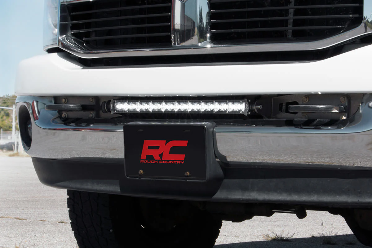 Rough Country - LED Light Kit - Bumper Mount - 20" Spectrum Single Row - Ram 2500/3500 (10-18) - Image 7
