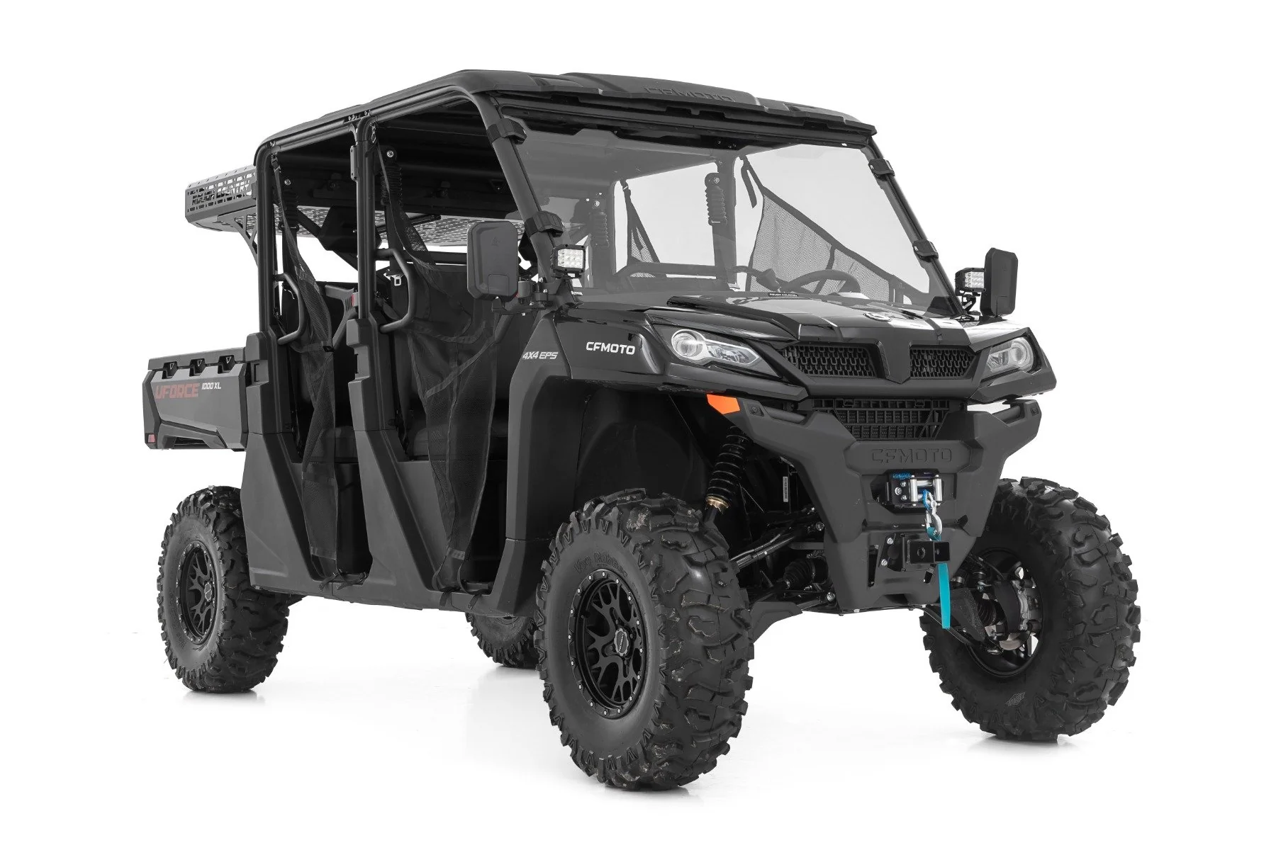 Rough Country - LED Light Kit - Cage Mount - 2" Black Pair - Amber DRL - CFMOTO UFORCE 1000 - Image 3